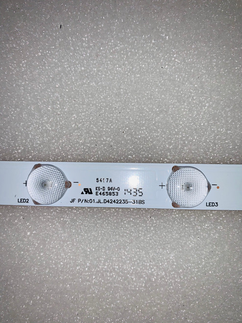 RCA LED42C45RQ LED Light Strips Set of 8 01.JL.D4242235-31BS